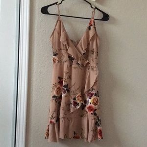 Missguided Strappy Floral Wrap Dress 🌹